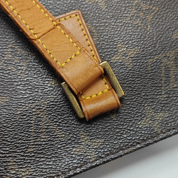 VINTAGE VAVIN GM Monogram Coated Canvas Brown