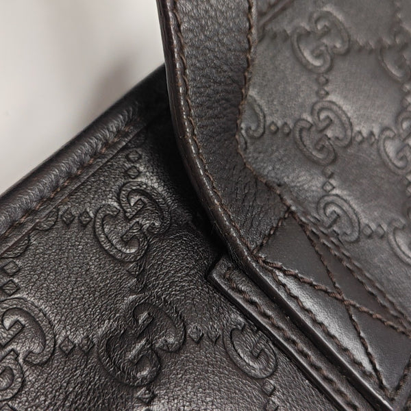 GG Imprime Monogram Calfskin Black