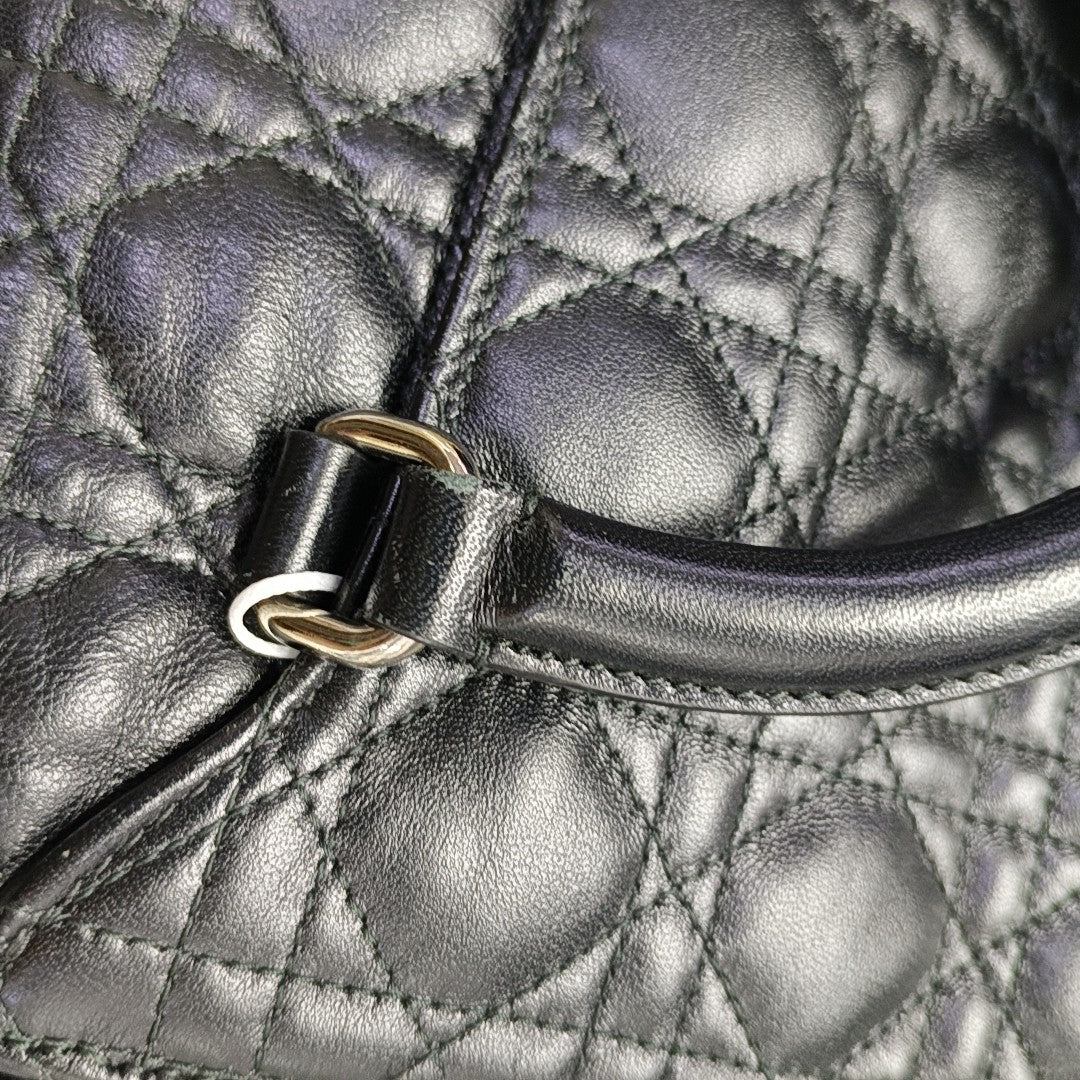 Stardust Cannage Lambskin Black