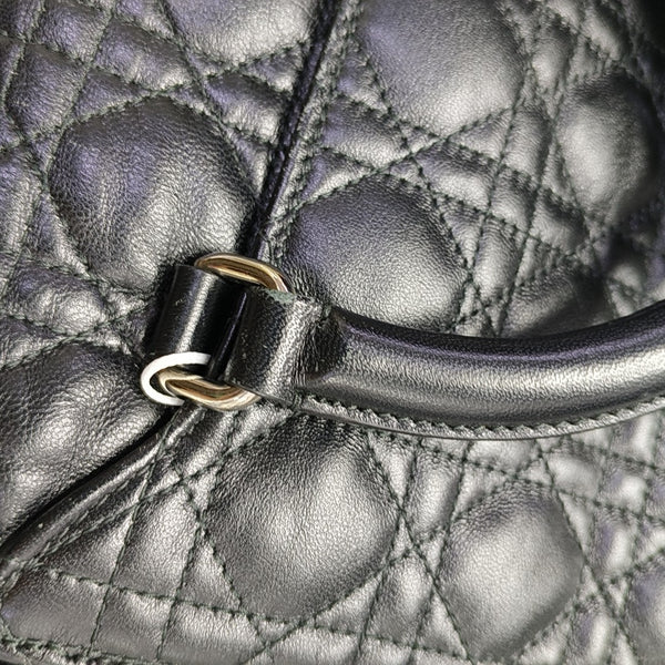 Stardust Cannage Lambskin Black