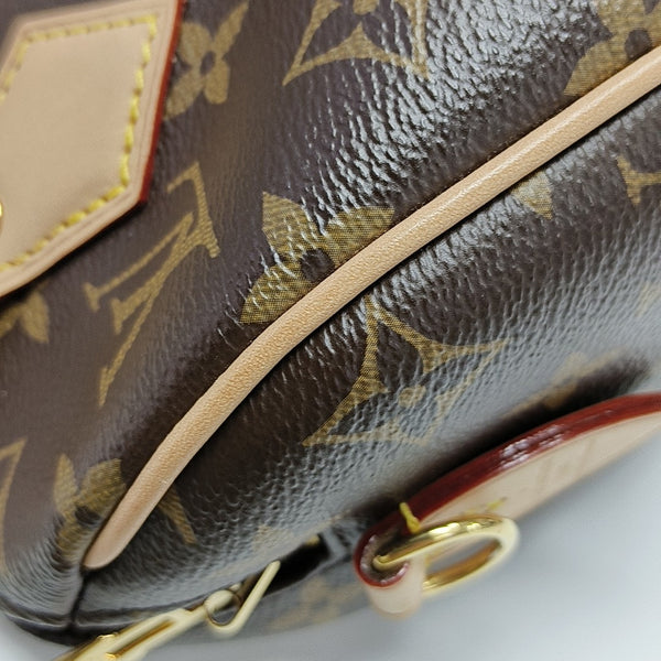 SPEEDY 20 Monogram Coated Canvas Brown