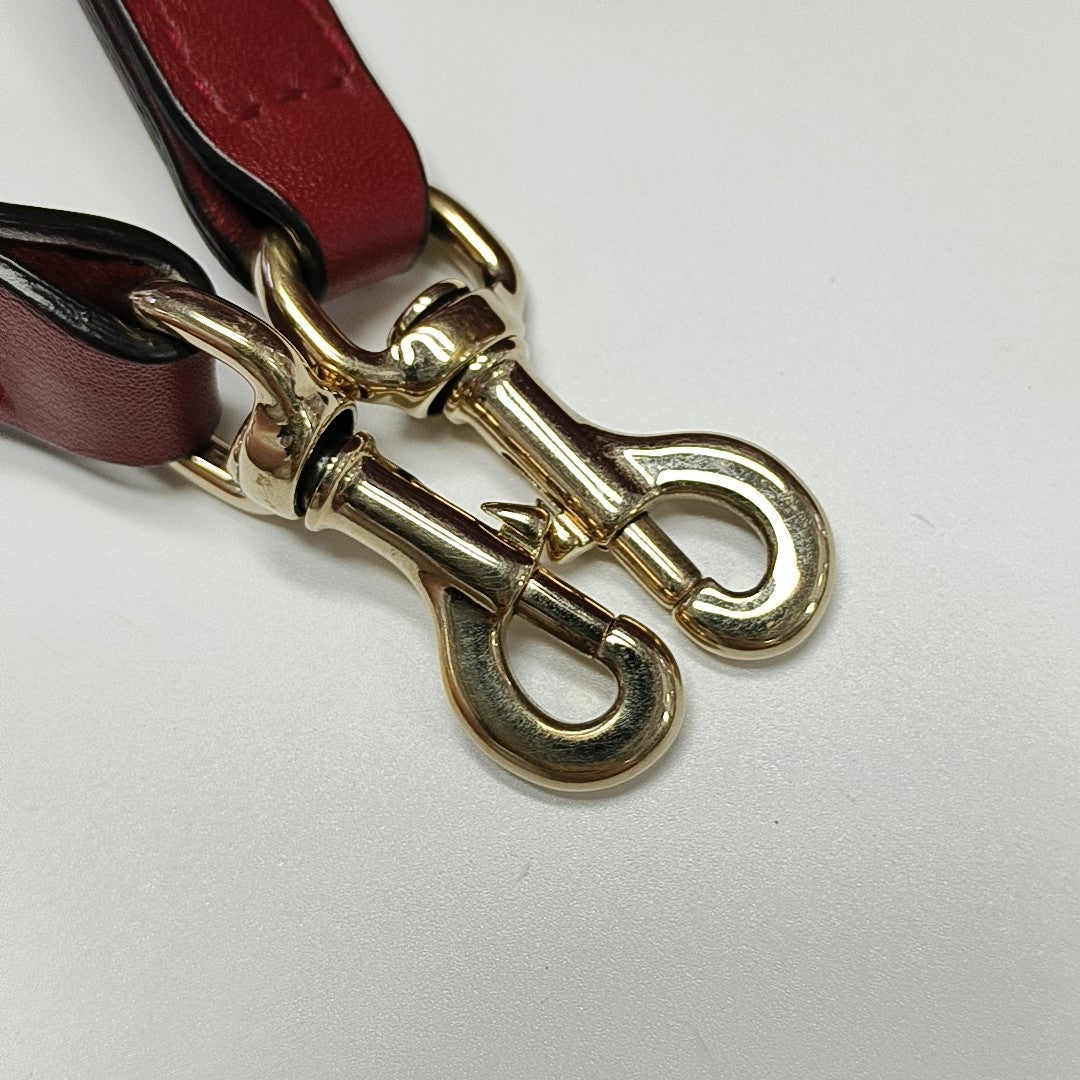 Microguccissima Monogram Calfskin Red