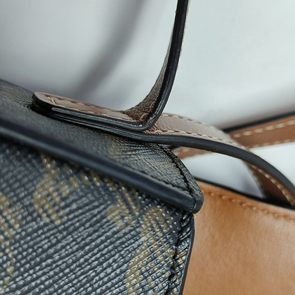 TABOU Coated Canvas Brown