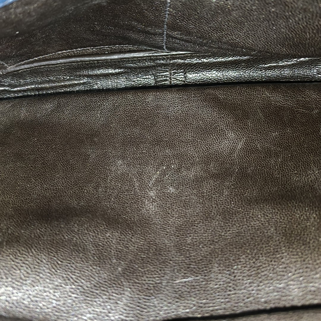 Vela Messenger Bag Calfskin Blue