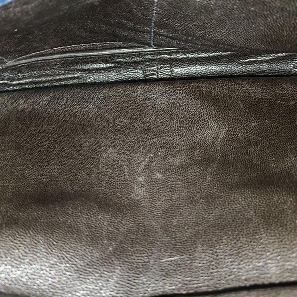 Vela Messenger Bag Calfskin Blue