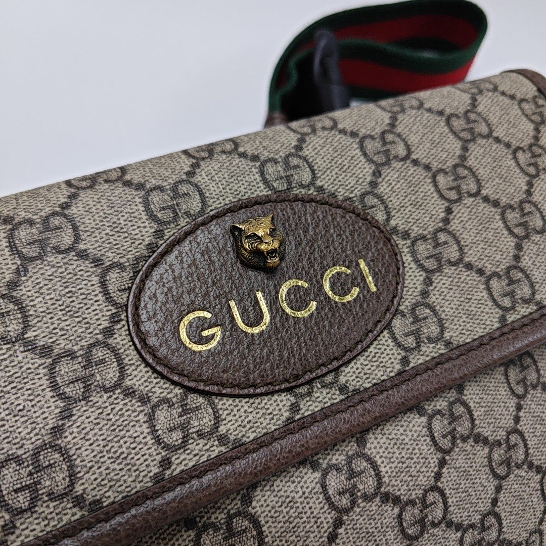 Neo Vintage Monogram Coated Canvas Beige