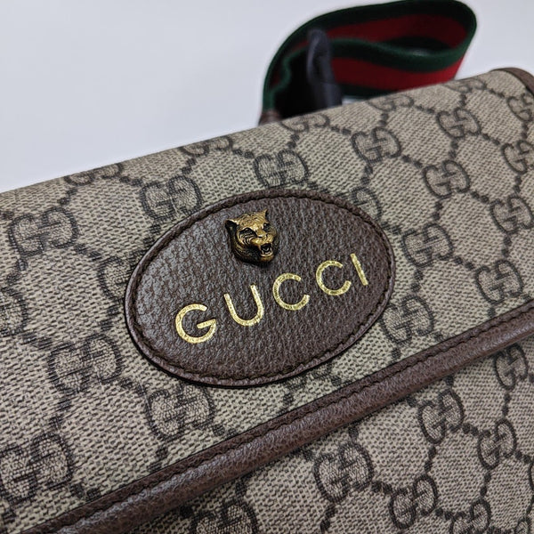 Neo Vintage Monogram Coated Canvas Beige