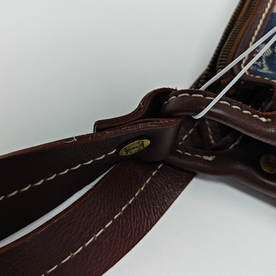 Canvas Shoulder Bag Blue