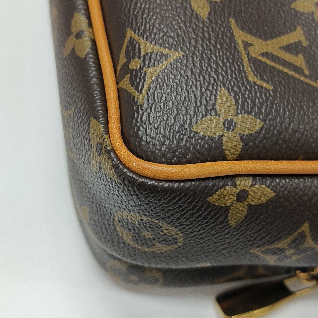 NIL Monogram Coated Canvas Brown