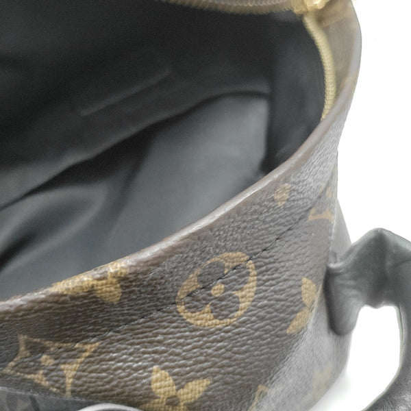 PALM SPRINGS PM Monogram Coated Canvas Brown