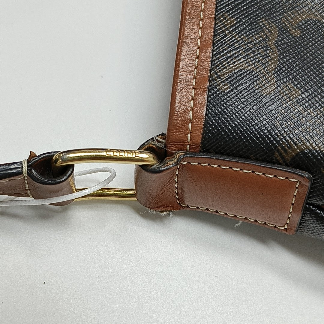 TRIOMPHE CANVAS Medium Coated Canvas Brown