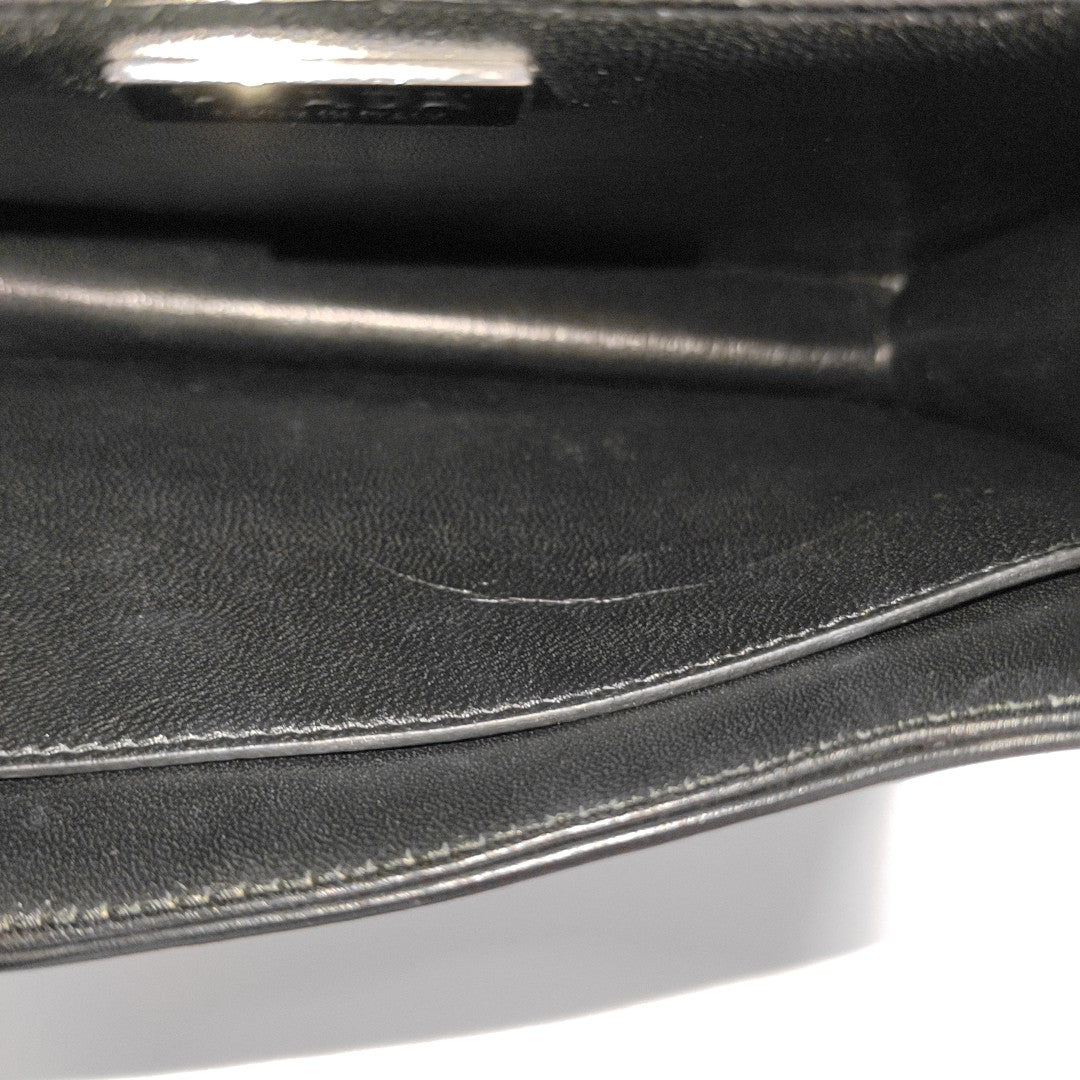 Cahier Quilted Lambskin Black