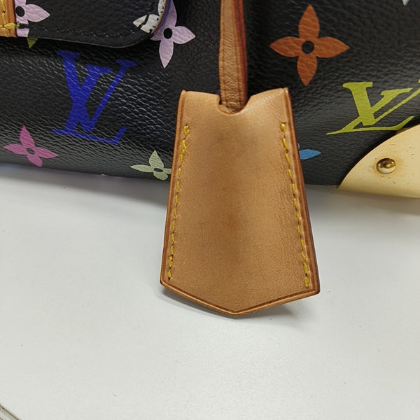 LV × TM SPEEDY 30 Monogram Coated Canvas Black