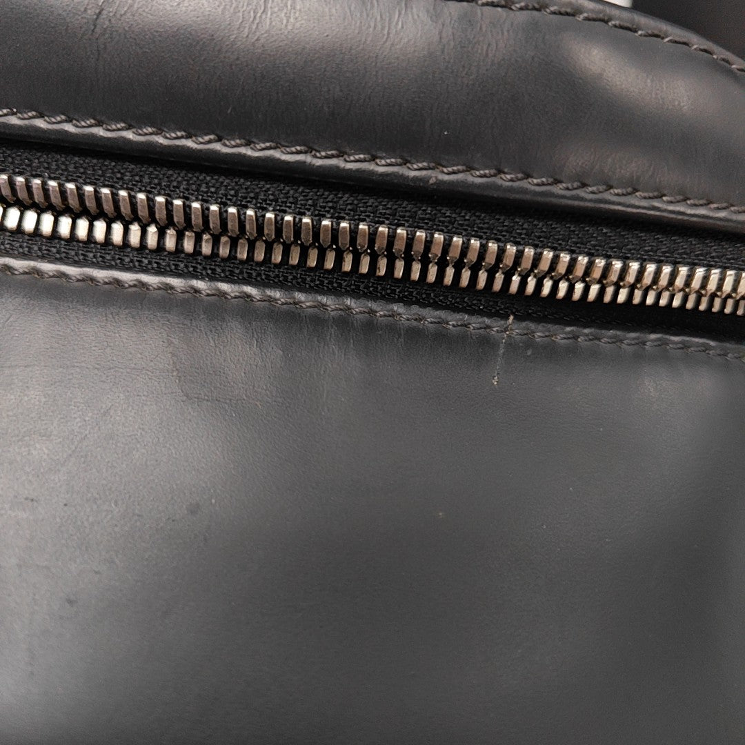 JOSH Damier Graphite Coated Canvas Black