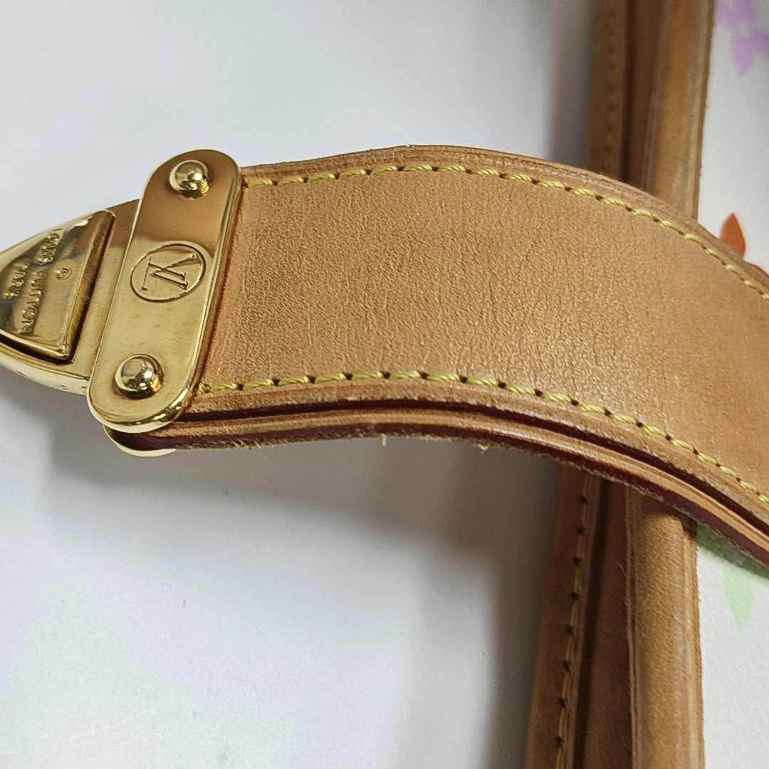 LV × TM SHIRLEY Monogram Coated Canvas White