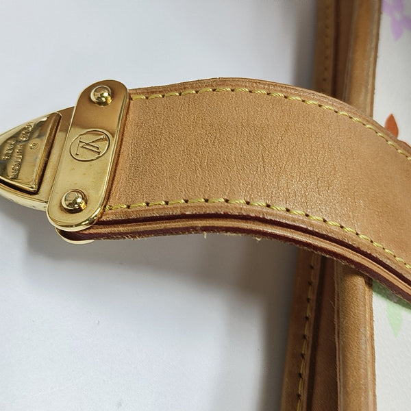 LV × TM SHIRLEY Monogram Coated Canvas White