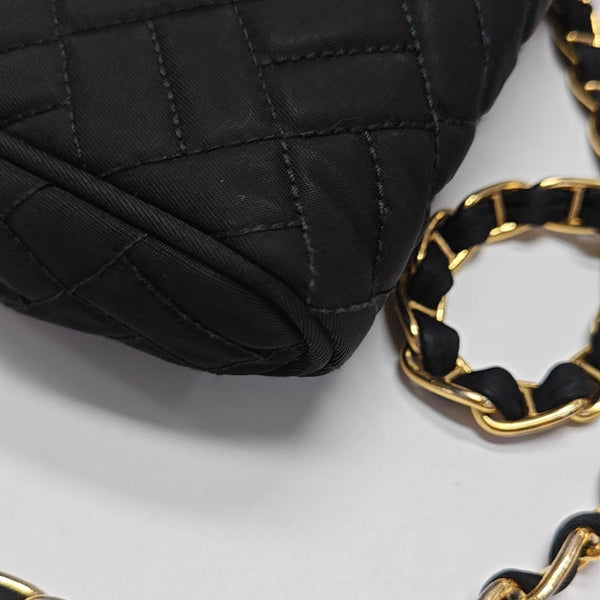 Easy Quilted Nylon Black