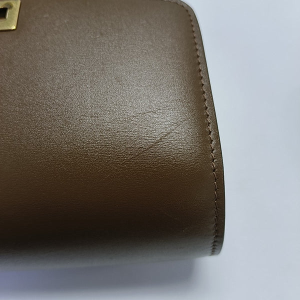 CLASSIC BOX Mini Calfskin Brown