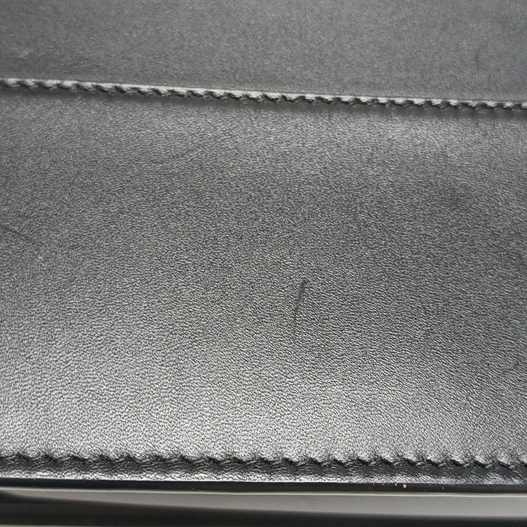 Queen Margaret Small Calfskin Black
