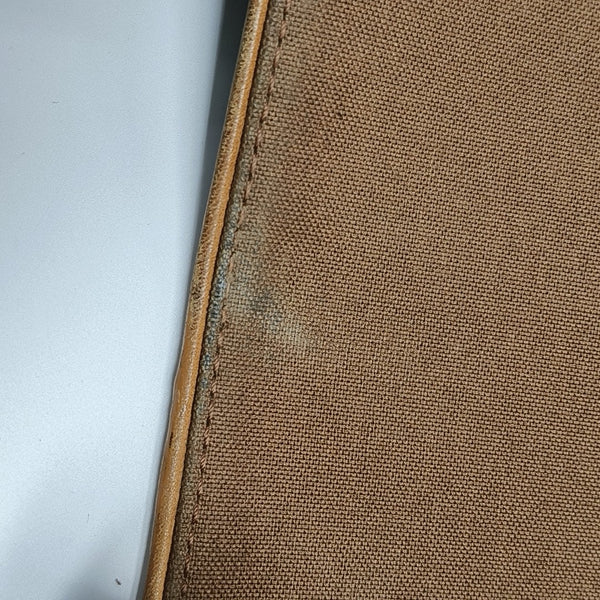 VALMY Monogram Coated Canvas Brown