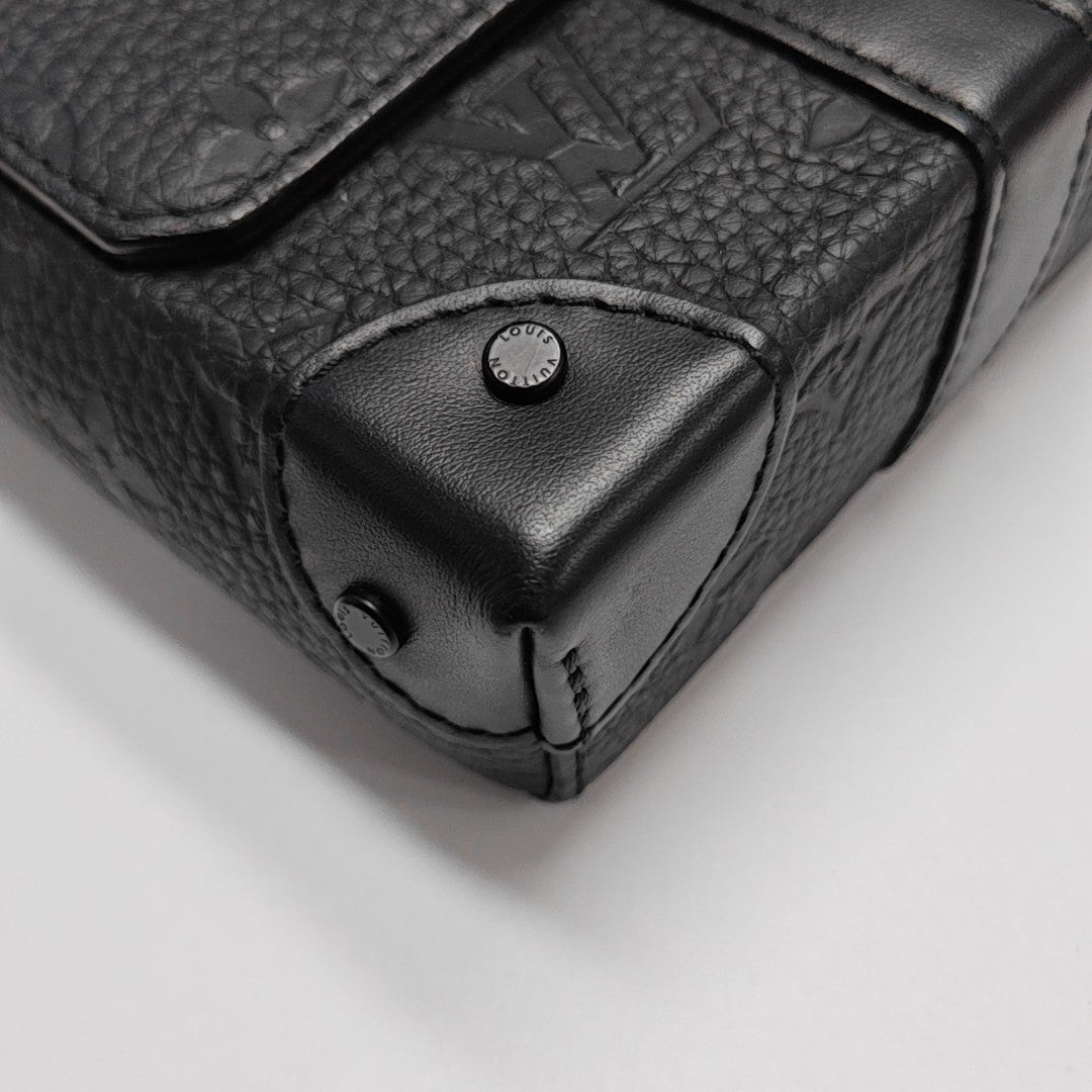 TRUNK PM Calfskin Black