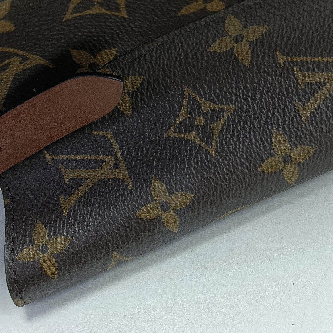 NÉONOÉ MM Monogram Coated Canvas Brown