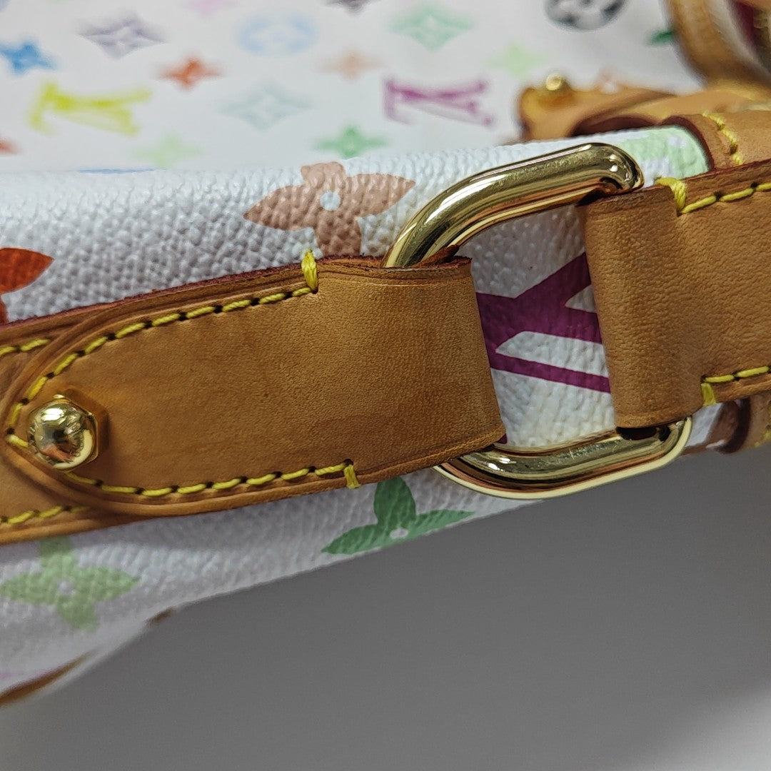 LV × TM GRETA Monogram Coated Canvas White