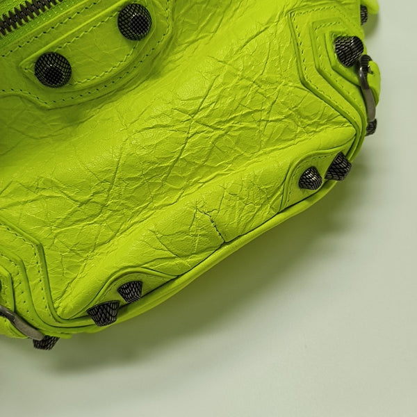 Le Cagole Calfskin Green