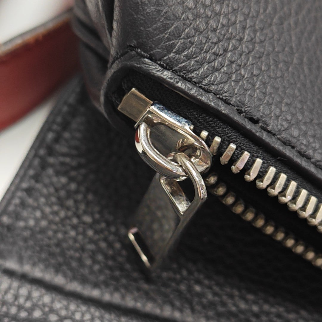Dior By Erl Medium Calfskin Black