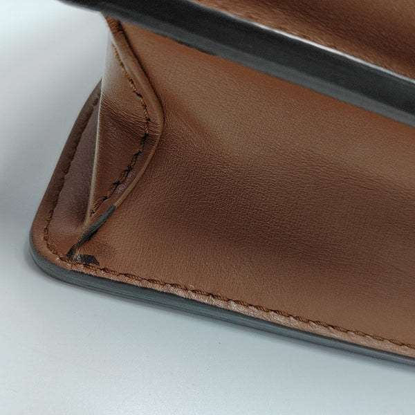 DAUPHINE MM Monogram Coated Canvas Brown