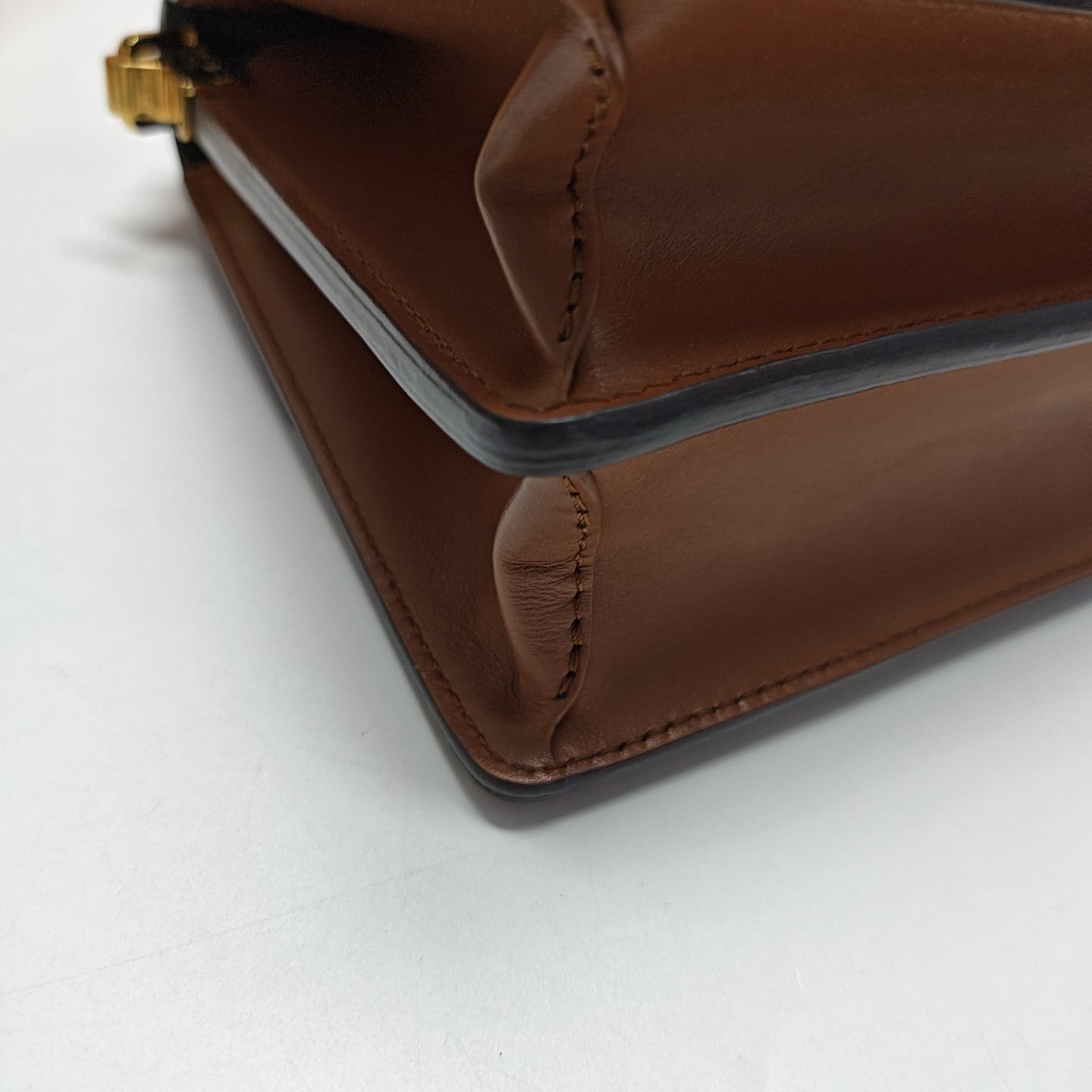 DAUPHINE MM Monogram Coated Canvas Brown