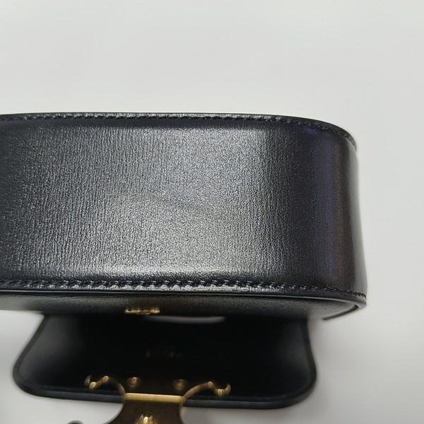 TRIOMPHE Mini Calfskin Black