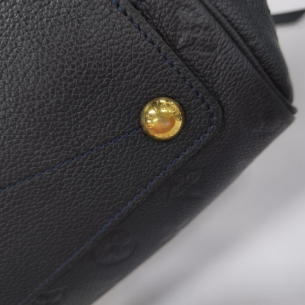 SPEEDY 25 Monogram Calfskin Black