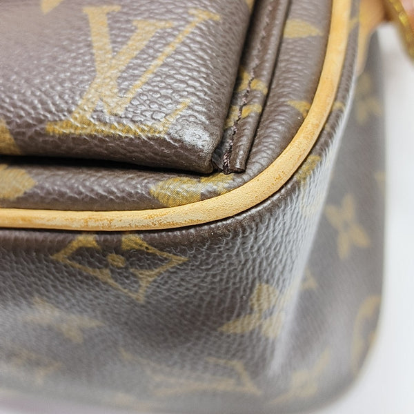 VIVA CITE Monogram Coated Canvas Brown