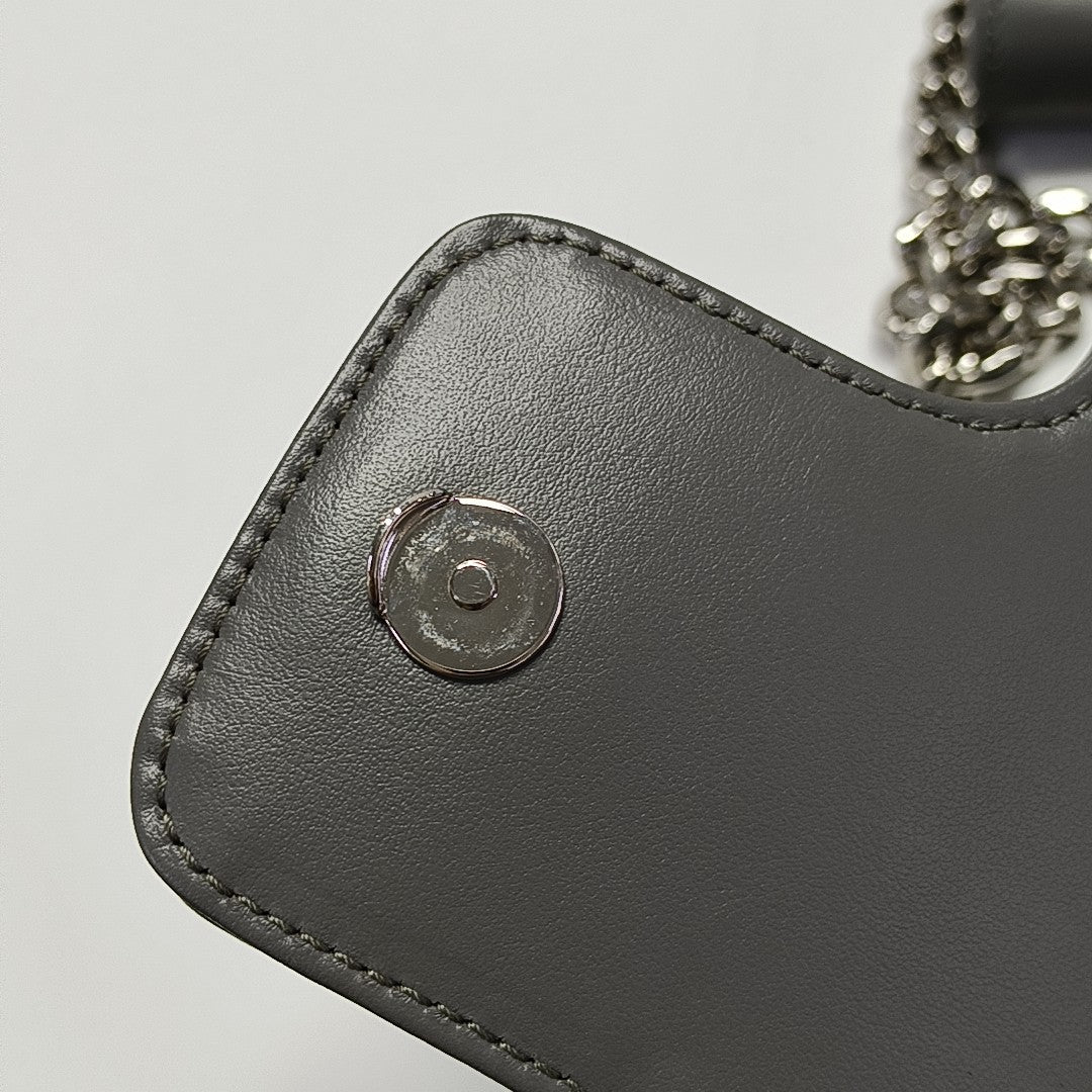 Diagramme Quilted Calfskin Gray