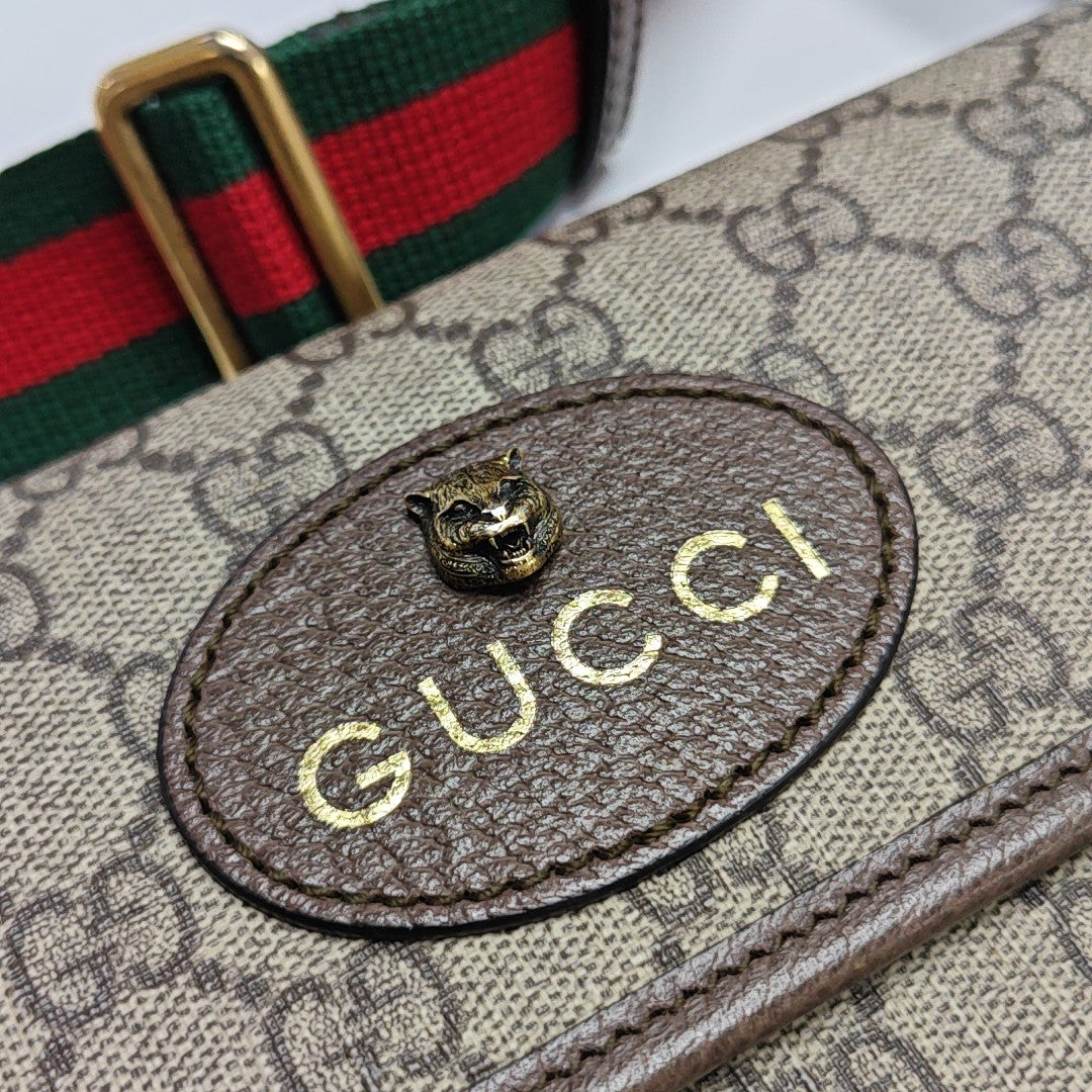 Neo Vintage Monogram Coated Canvas Beige
