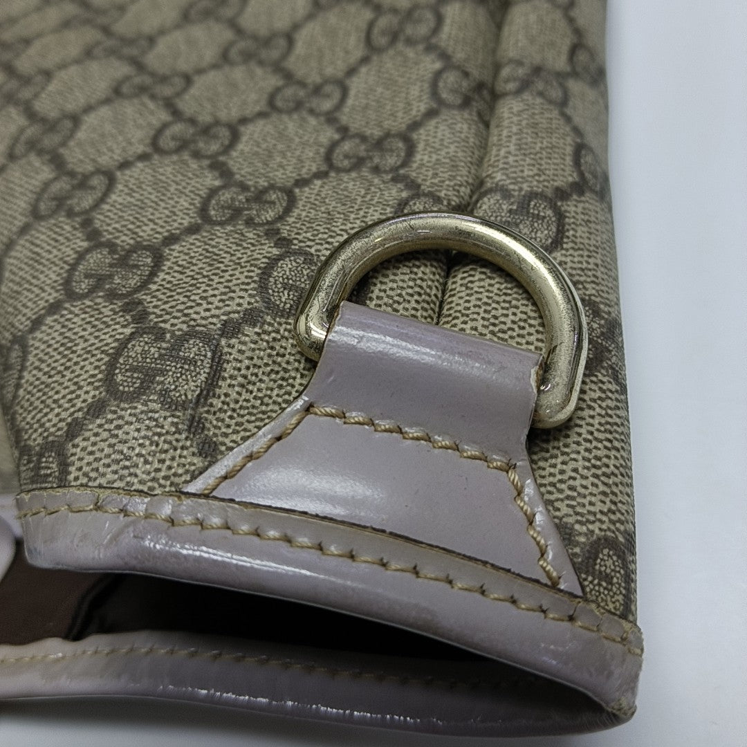 Monogram Coated Canvas Beige