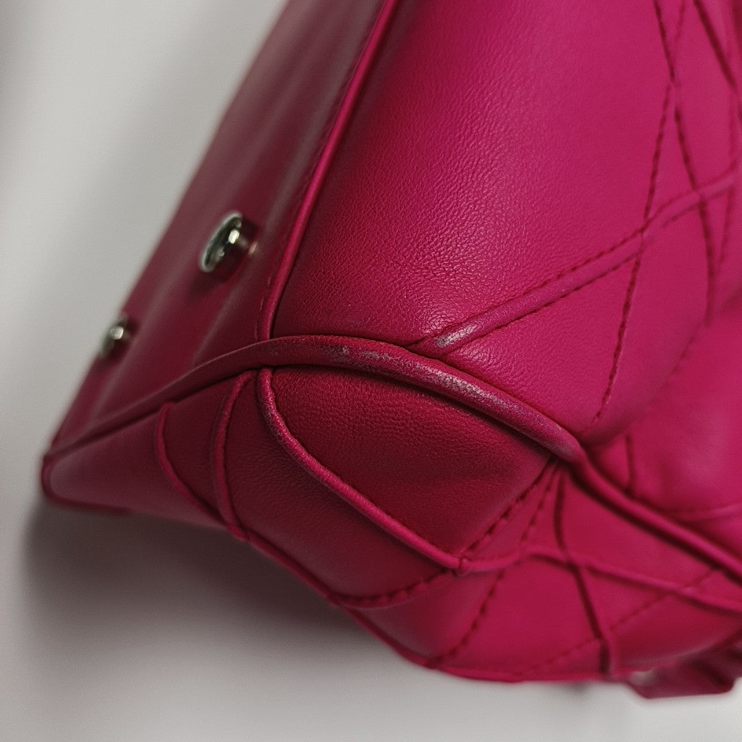 Granville Cannage Lambskin Red