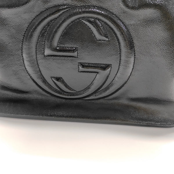 Soho Large Patent Leather Black