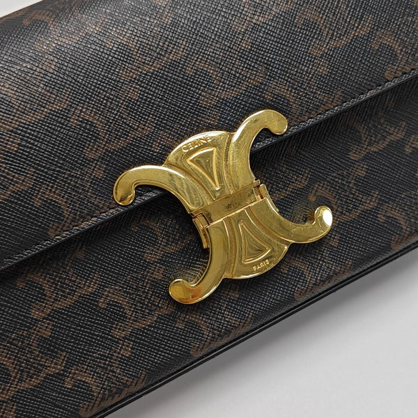 TRIOMPHE Teen Coated Canvas Black