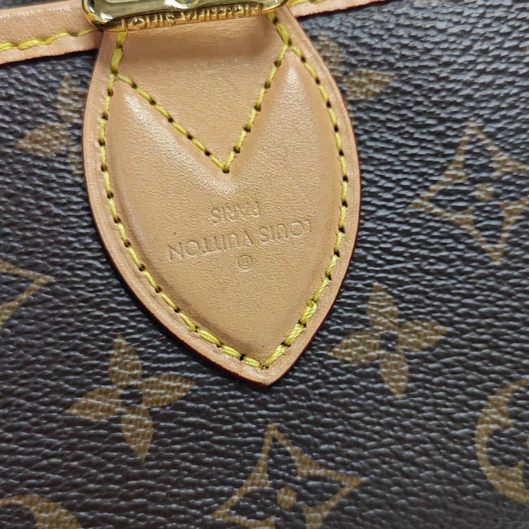DIANE Monogram Coated Canvas Brown
