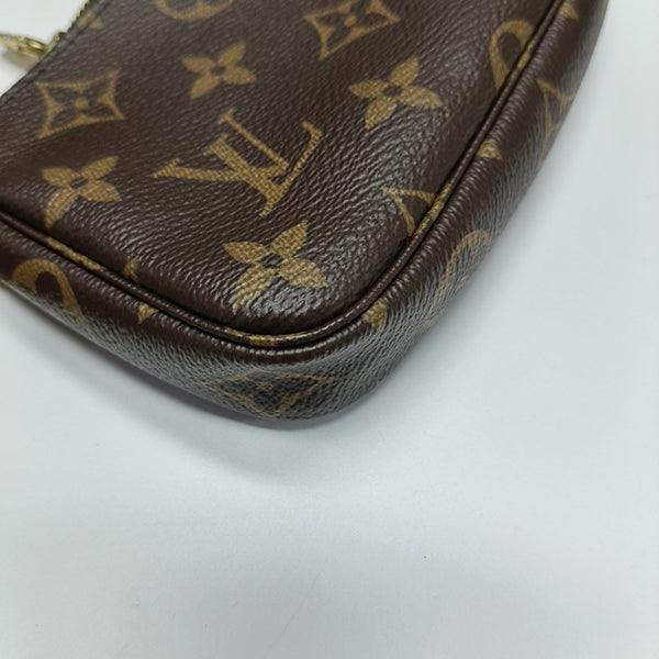 ACCESSOIRES Mini Monogram Coated Canvas Brown