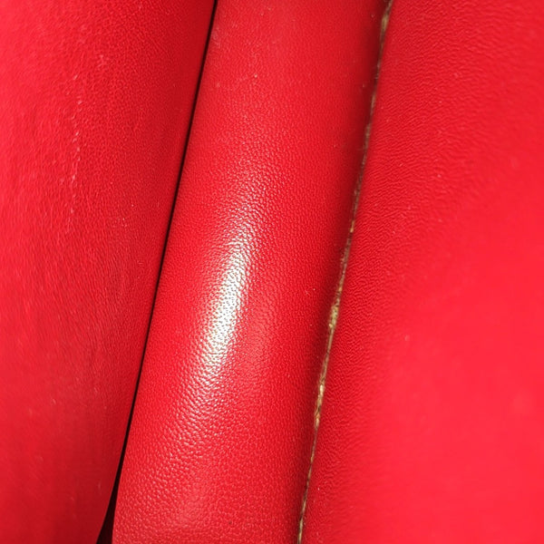 CLASSIC BOX Mini Calfskin Red