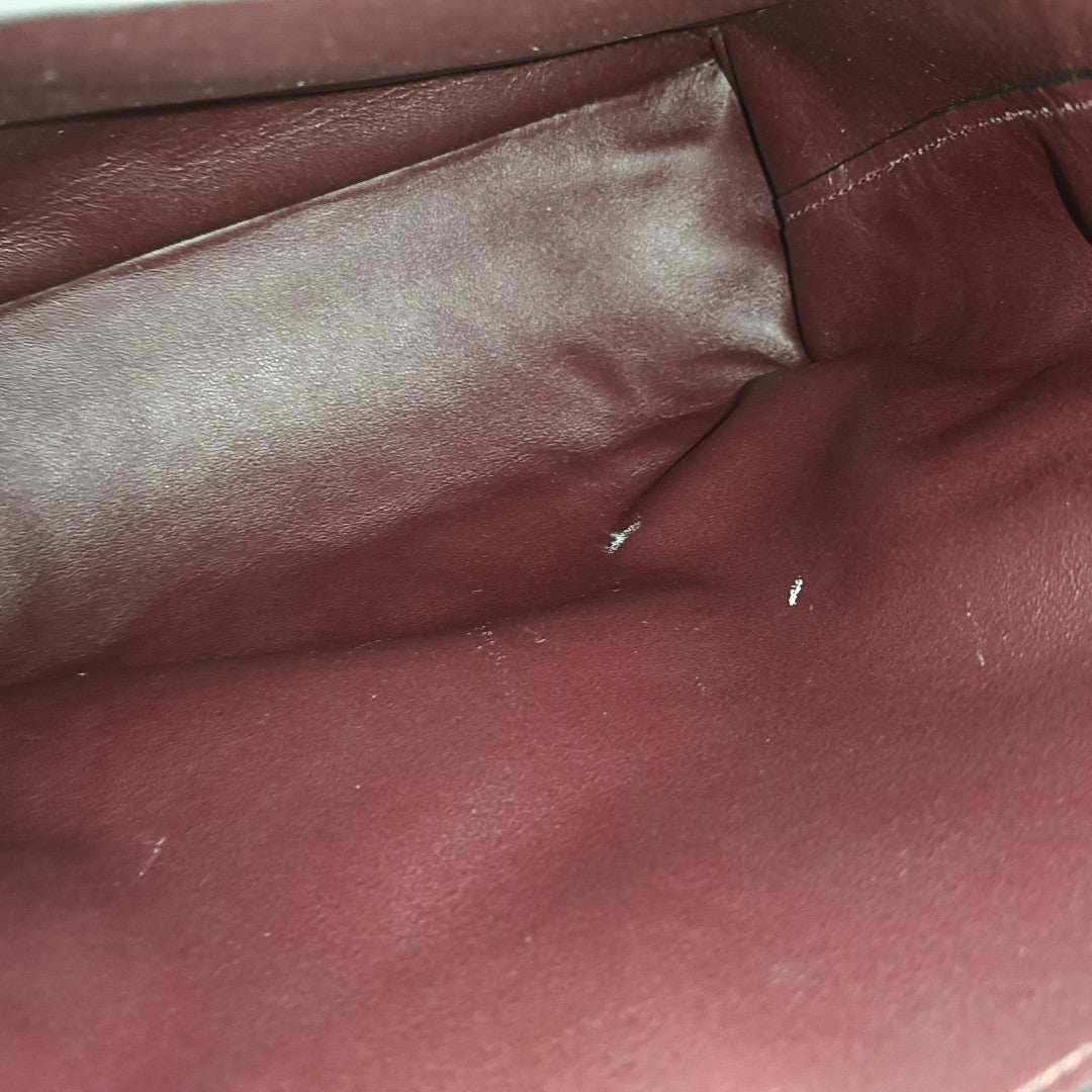 Trifolio Medium Calfskin Red