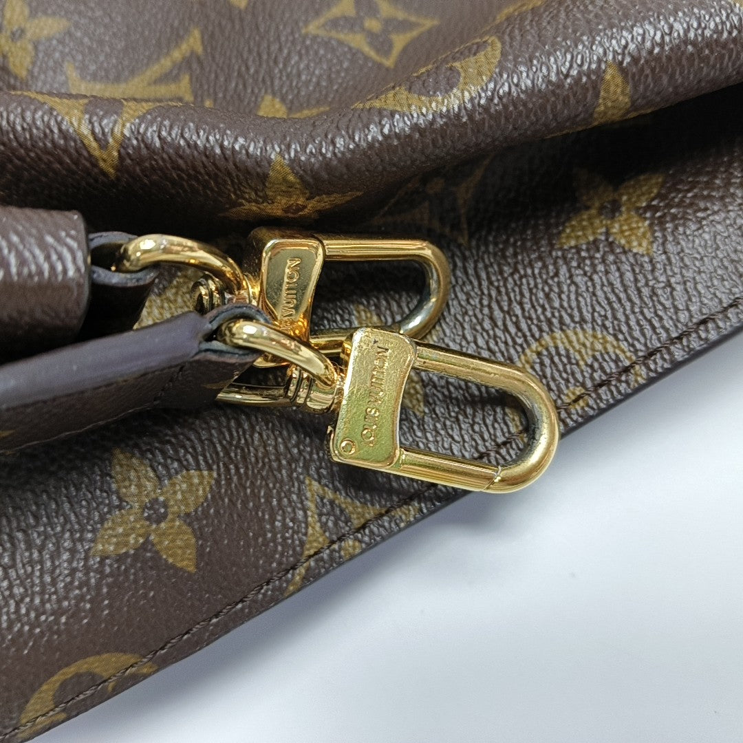 MÉTIS Monogram Coated Canvas Brown