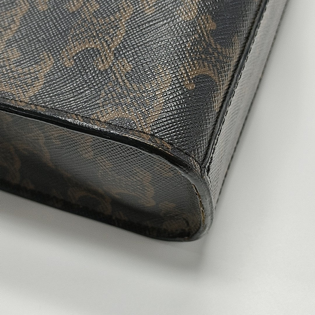 CABAS CELINE Mini Coated Canvas Brown