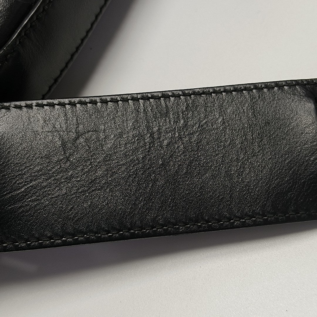 Signature Monogram Calfskin Black