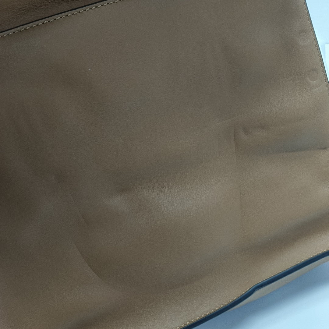 Flip Large Calfskin Brown