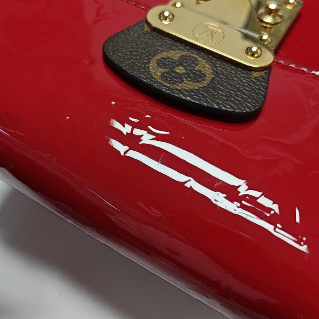 SPRING STREET Patent Leather Red