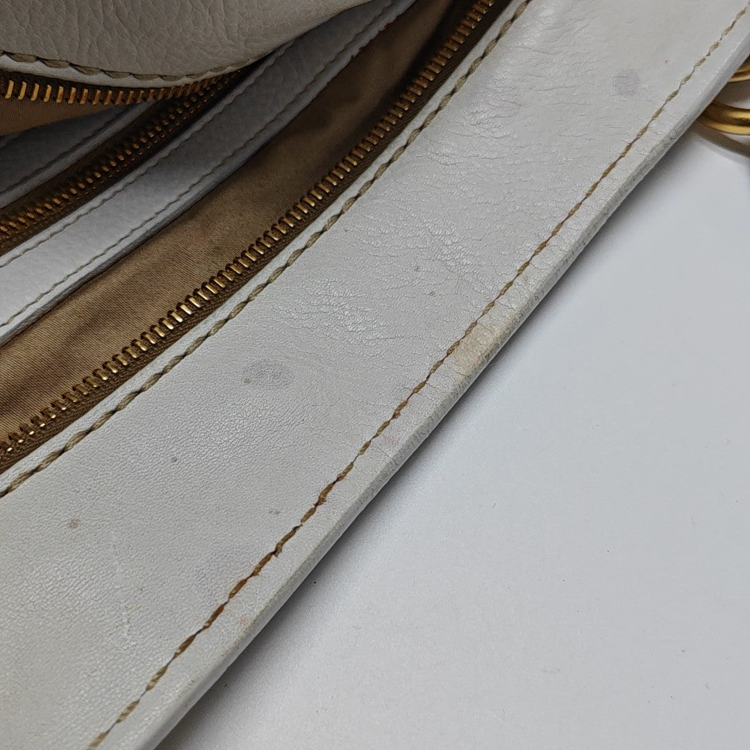 Madras Calfskin White